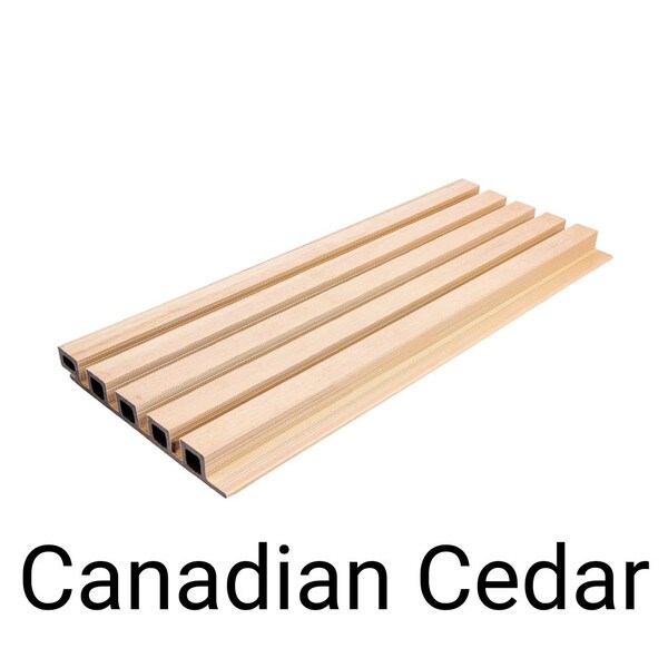 NTW Cladding-Castellation 196x25x4880 Canadian Cedar